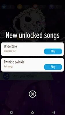 Скачать взломанную Piano Tiles : Megalovania Undertale