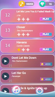 Скачать взломанную Magic Tiles Vocal & Piano Top Songs New Games [Много денег] MOD apk на Андроид