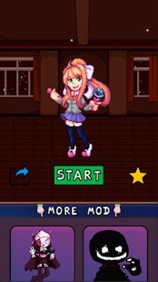 Скачать взломанную Friday Funny Mod Monika Test [Бесплатные покупки] MOD apk на Андроид