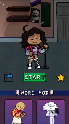 Скачать взломанную FNF Sunday Mod Test Character [Мод меню] MOD apk на Андроид