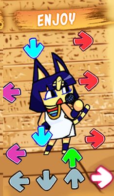 Скачать взломанную Ankha FNF Mod [Бесплатные покупки] MOD apk на Андроид