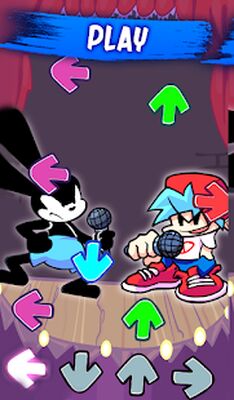 Скачать взломанную Oswald Rabbit vs FNF mod [Много денег] MOD apk на Андроид
