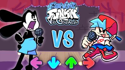 Скачать взломанную Oswald Rabbit vs FNF mod [Много денег] MOD apk на Андроид