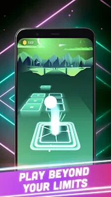 Скачать взломанную Hop Tiles 3D: Hit music game [Бесплатные покупки] MOD apk на Андроид