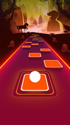 Скачать взломанную Blink Hop: Tiles Hop Balls! [Много денег] MOD apk на Андроид