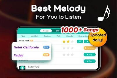 Скачать взломанную Real Guitar - Free Chords, Tabs & Music Tiles Game [Много монет] MOD apk на Андроид