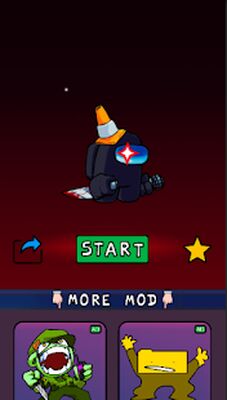 Скачать взломанную Black Impostor FNF Mod Test [Много денег] MOD apk на Андроид