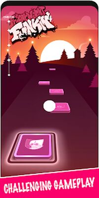 Скачать взломанную FNF Huggy Wuggy Mod Tiles Hop [Много денег] MOD apk на Андроид
