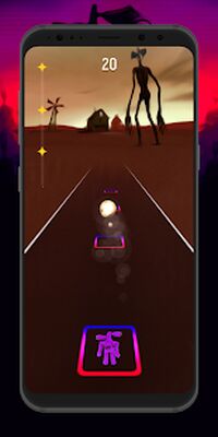 Скачать взломанную Siren Head Tiles Hop - Edm Rush Music Game [Много монет] MOD apk на Андроид