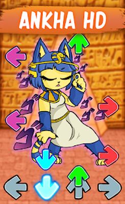 Скачать взломанную Ankha HD FNF Mod [Много монет] MOD apk на Андроид