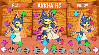 Скачать взломанную Ankha HD FNF Mod [Много монет] MOD apk на Андроид
