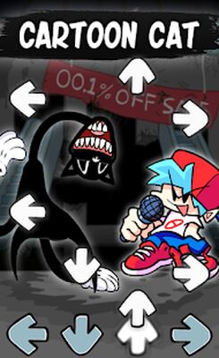 Скачать взломанную Cartoon Cat vs FNF Mod [Много монет] MOD apk на Андроид