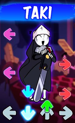 Скачать взломанную Taki FNF mod [Много монет] MOD apk на Андроид