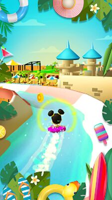 Скачать взломанную Waterpark: Slide Race [Бесплатные покупки] MOD apk на Андроид