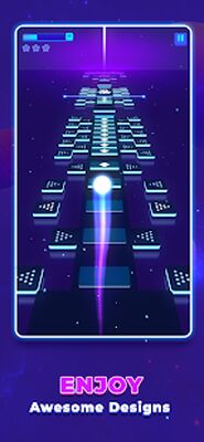 Скачать взломанную Jump Ball: Tiles and Beats [Бесплатные покупки] MOD apk на Андроид