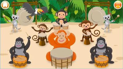 Скачать взломанную Детские музыкальные [Много денег] MOD apk на Андроид