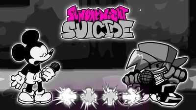 Скачать взломанную Suicide Mouse FNF : Friday Night Funny Mod [Много монет] MOD apk на Андроид