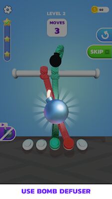 Скачать взломанную Мастер распутывания в 3D [Много монет] MOD apk на Андроид