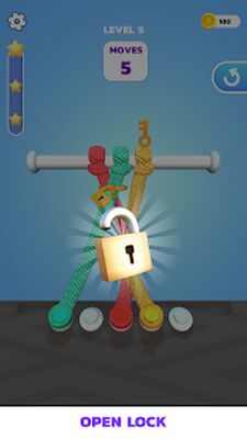 Скачать взломанную Мастер распутывания в 3D [Много монет] MOD apk на Андроид