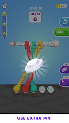 Скачать взломанную Мастер распутывания в 3D [Много монет] MOD apk на Андроид