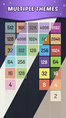 Скачать взломанную Merge Block - 2048 головоломок [Много денег] MOD apk на Андроид