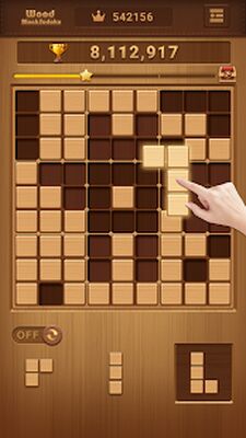Скачать взломанную Кудоку-Вуди Блок-головоломка [Много монет] MOD apk на Андроид