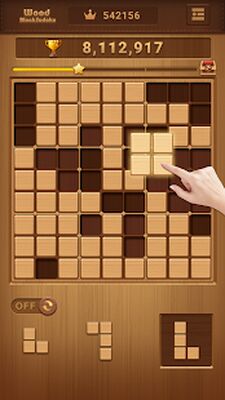 Скачать взломанную Кудоку-Вуди Блок-головоломка [Много монет] MOD apk на Андроид