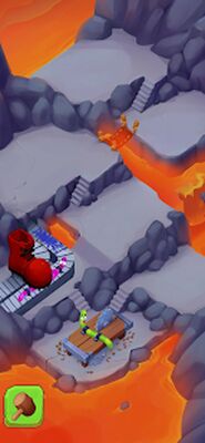 Скачать взломанную Worm out — Червяки и фрукты [Бесплатные покупки] MOD apk на Андроид