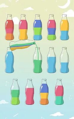 Скачать взломанную Liquid Sort Puzzle - Color Sort Puzzle [Много денег] MOD apk на Андроид