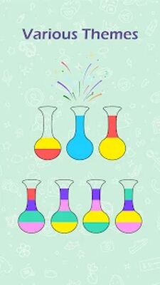 Скачать взломанную Sortpuz: Water Sort Puzzle Game [Мод меню] MOD apk на Андроид