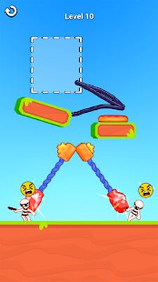 Скачать взломанную Draw Hero 3D. игра головоломка [Много денег] MOD apk на Андроид
