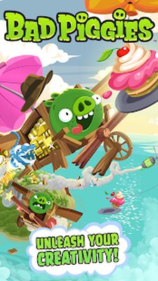 Скачать взломанную Bad Piggies HD [Много монет] MOD apk на Андроид