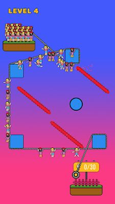 Скачать взломанную Rope Rescue! - Unique Puzzle [Мод меню] MOD apk на Андроид