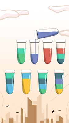 Скачать взломанную Головоломка сортировки воды [Мод меню] MOD apk на Андроид