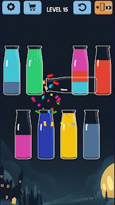 Скачать взломанную Water Color Sort [Мод меню] MOD apk на Андроид