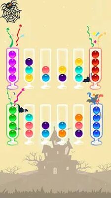 Скачать взломанную Bubble Sort Color Puzzle [Бесплатные покупки] MOD apk на Андроид