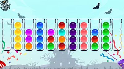 Скачать взломанную Bubble Sort Color Puzzle [Бесплатные покупки] MOD apk на Андроид