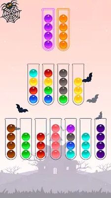 Скачать взломанную Bubble Sort Color Puzzle [Бесплатные покупки] MOD apk на Андроид