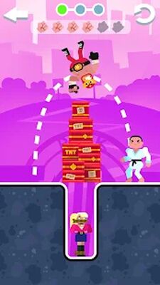 Скачать взломанную Punch Bob: файтинг-головоломки [Мод меню] MOD apk на Андроид