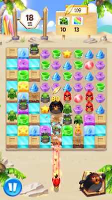 Скачать взломанную Angry Birds Match 3 [Бесплатные покупки] MOD apk на Андроид