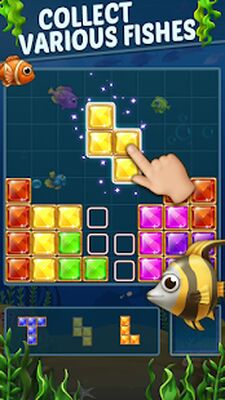 Скачать взломанную Block Ocean Puzzle [Бесплатные покупки] MOD apk на Андроид