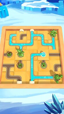 Скачать взломанную Water Connect Puzzle [Много монет] MOD apk на Андроид