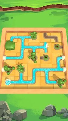 Скачать взломанную Water Connect Puzzle [Много монет] MOD apk на Андроид