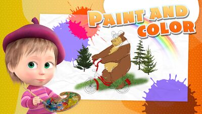 Скачать взломанную Маша и Медведь - Игровая зона [Мод меню] MOD apk на Андроид