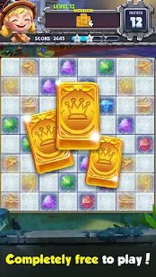 Скачать взломанную Jewel Hunter Lost Temple [Много денег] MOD apk на Андроид