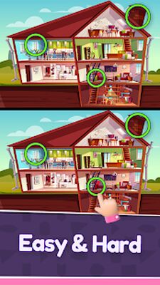 Скачать взломанную Различия - Найди отличия игры [Много монет] MOD apk на Андроид
