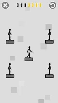 Скачать взломанную Stickman Bullet Warriors [Мод меню] MOD apk на Андроид