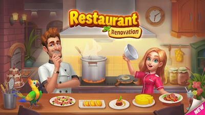 Скачать взломанную Restaurant Renovation [Много денег] MOD apk на Андроид