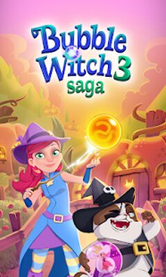 Скачать взломанную Bubble Witch 3 Saga [Мод меню] MOD apk на Андроид