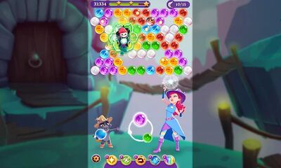 Скачать взломанную Bubble Witch 3 Saga [Мод меню] MOD apk на Андроид